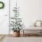 4.5ft. Unlit Nordmann Fir Flocked Artificial Christmas Tree